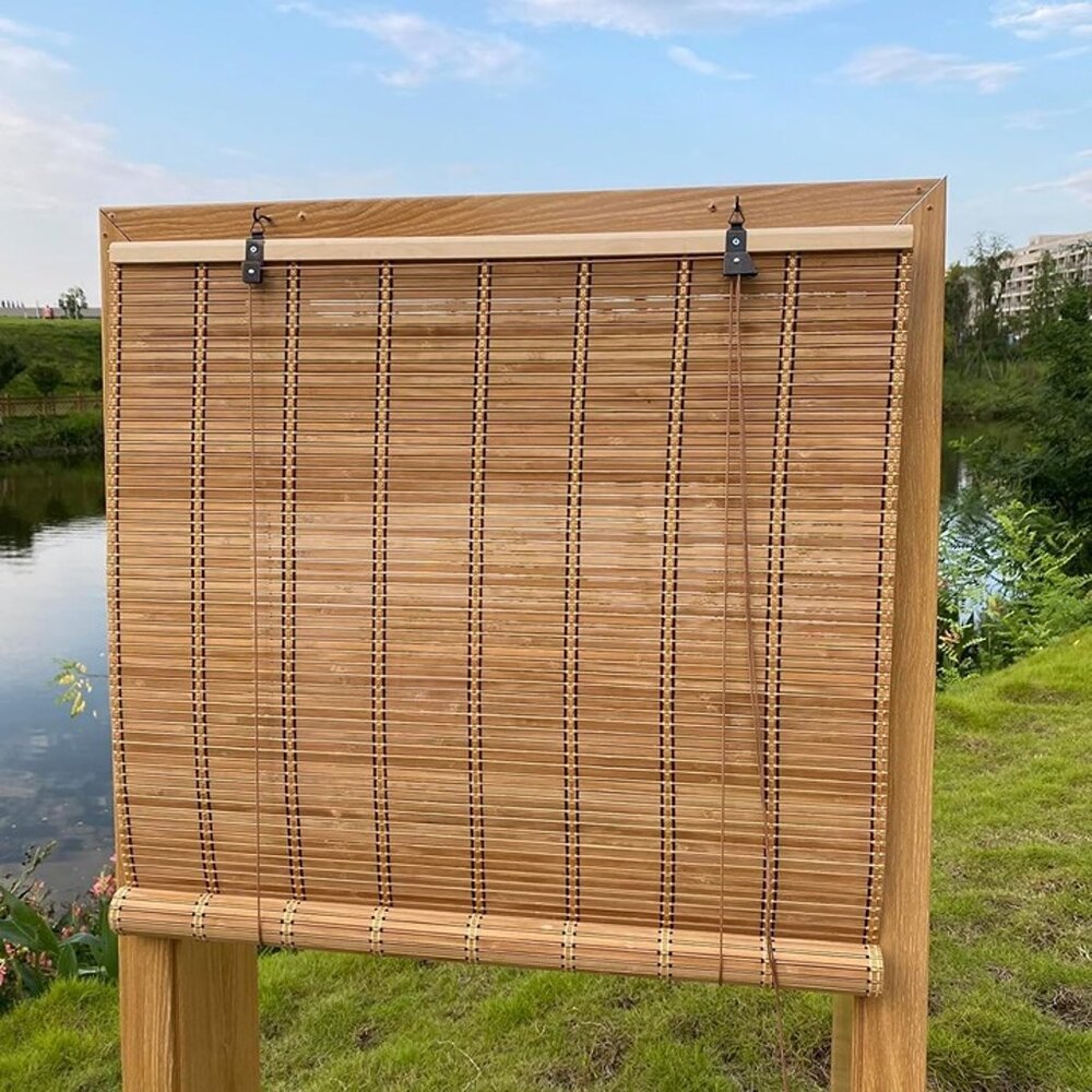 NEW Interior Windows Roll Up Blinds Indoor Outdoor Patio A 24" W x 48" H